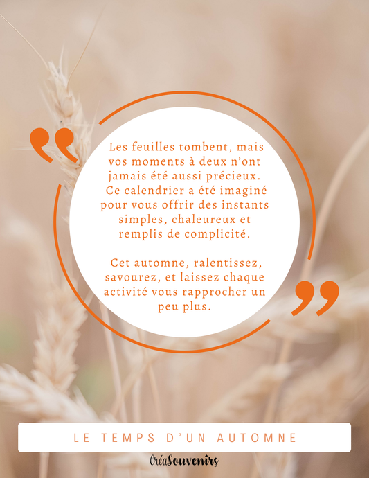 Priorisez votre couple cet automne